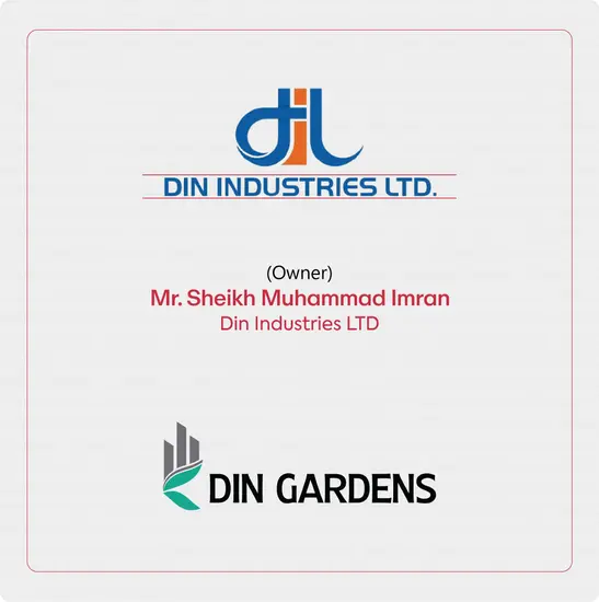 din gardens faisalabad owners - developers